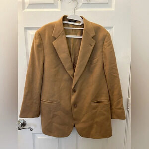 ! 346 brooks and brothers Men’s Camel Hair Blazer size 42